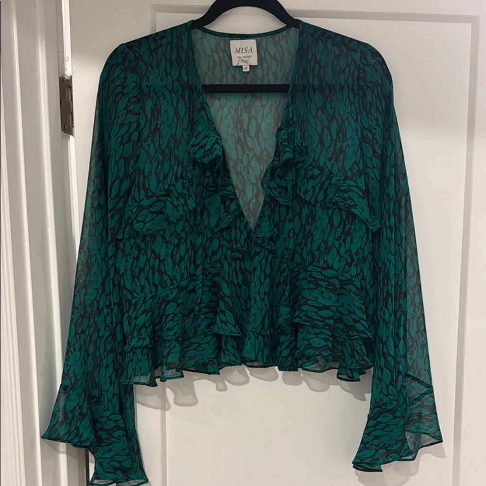 Misa Green Women's Top